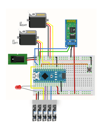 Line Follow full circuit